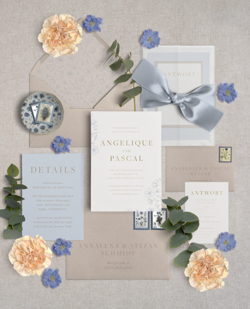Blumen - Papeterie Mockup Add-On – Bild 4