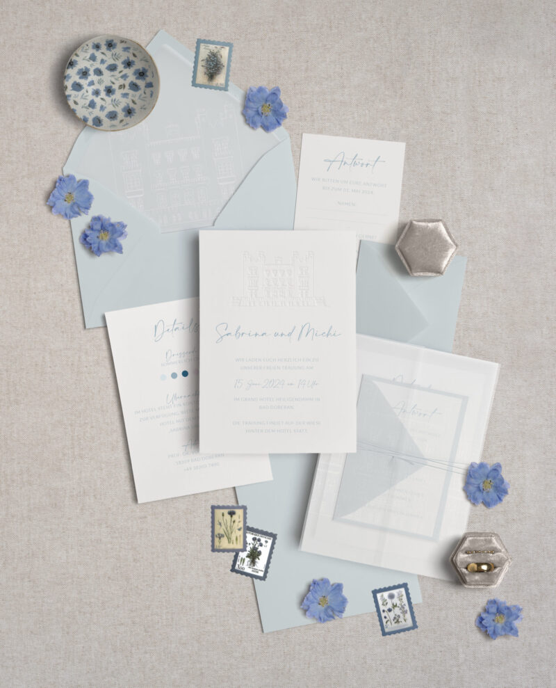 Blumen - Papeterie Mockup Add-On – Bild 3