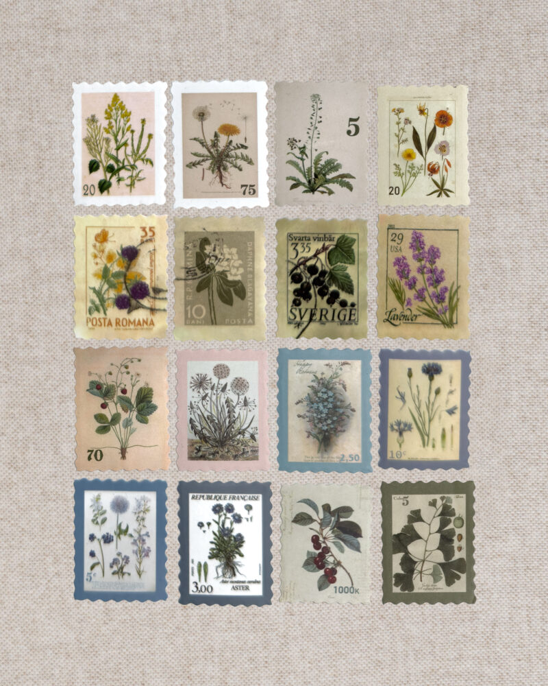 Briefmarken als Add-On für das Papeterie-Mockup