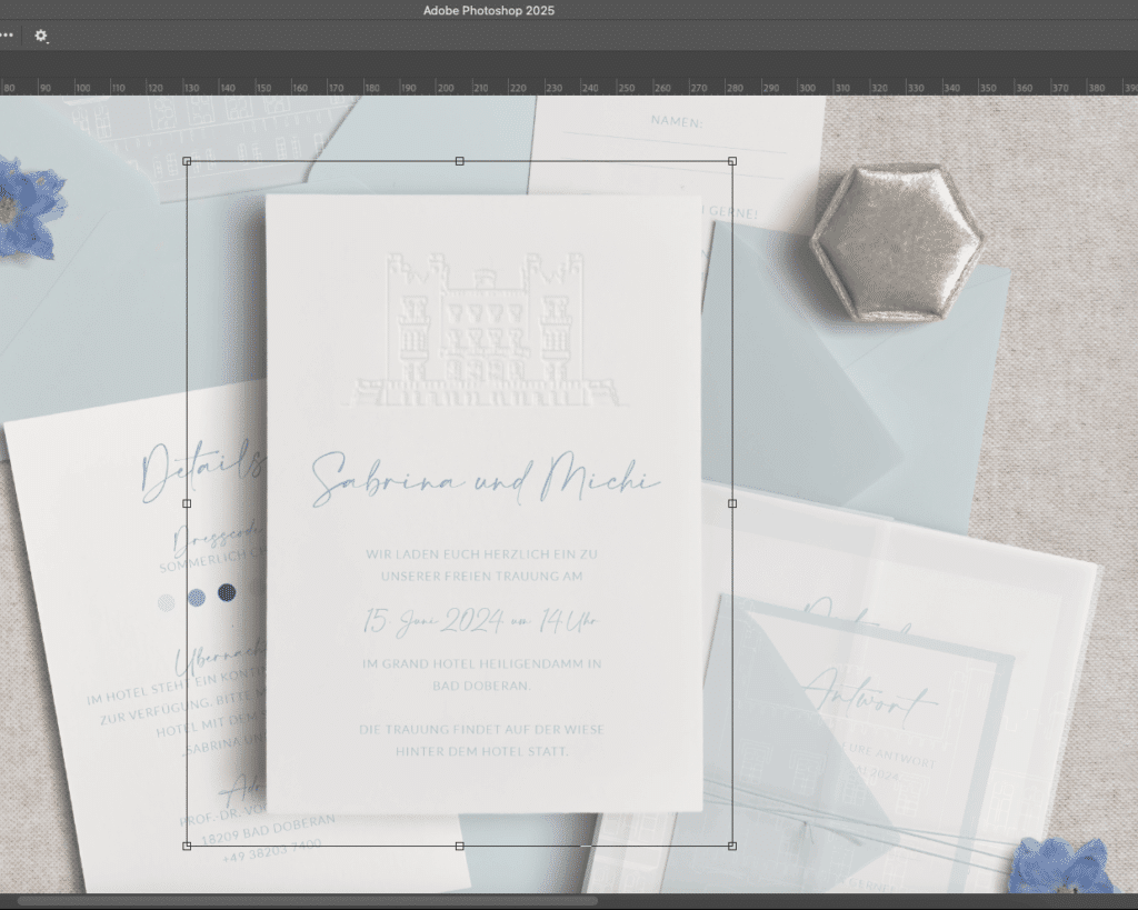 Papeterie Mockup Photoshop Screenshot